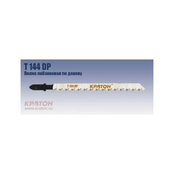 Пилка лобзиковая по дереву Кратон PROF 144 3шт